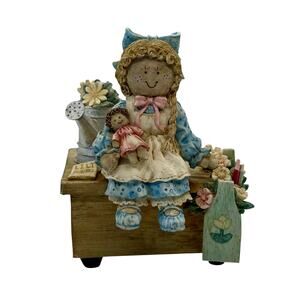 San Francisco Music Box Heart Tugs "You Are My Sunshine" Music Box Garden 1996